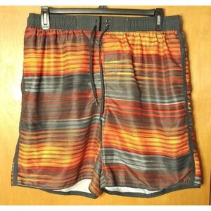 Red Nike Board Shorts Mesh Pockets XXL Nice